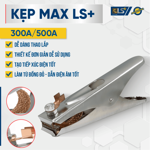 Kẹp Max 500A LS+